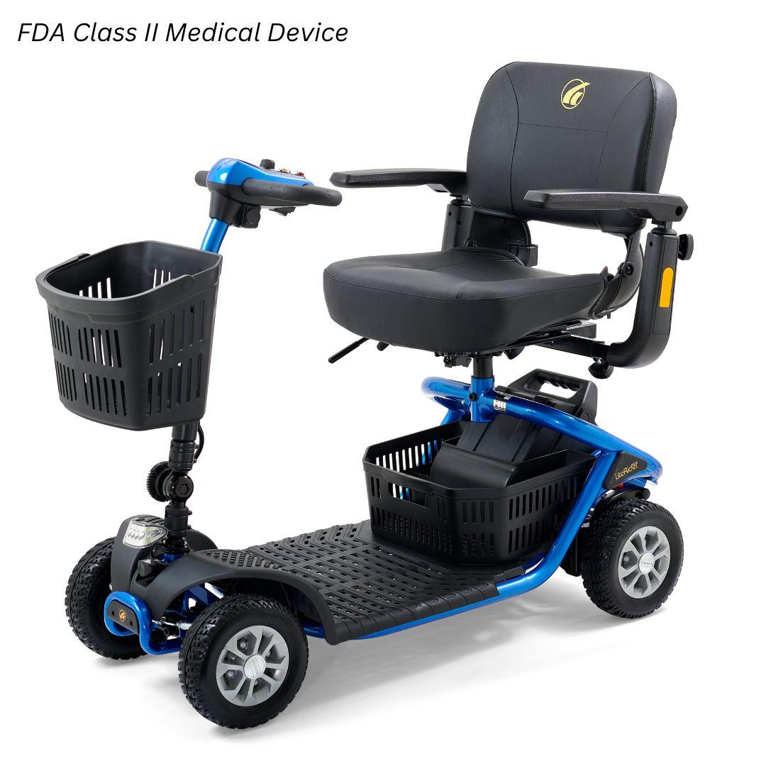 LiteRider 4-Wheel Mobility Scooter - Red by Golden Technologies
