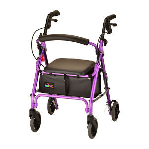 Nova GetGO Petite Rolling Walker - Purple