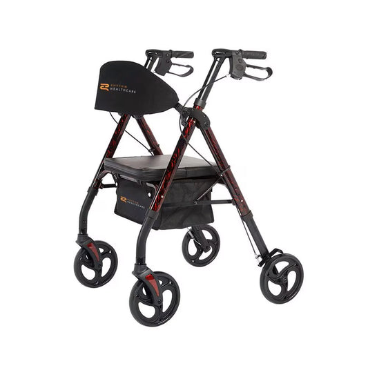 Royal Deluxe Universal Aluminum 4 Wheel Rollator