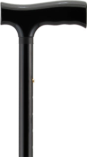 Folding Cane with Wood Handle, by Nova
