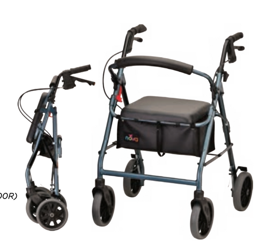 Zoom 22” Seat Rolling Walker by Nova