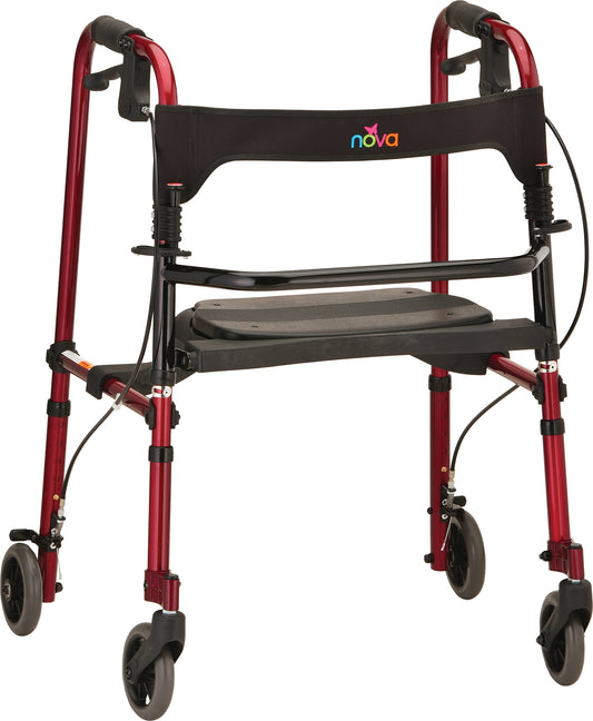 Cruiser De-light Folding Walker by Nova